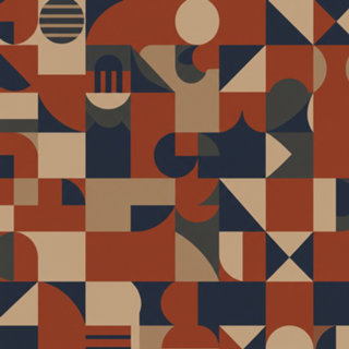 Mosaico Urbano Retrô