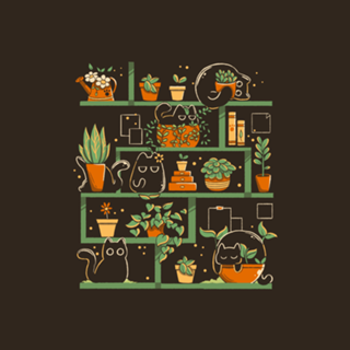 Kitten Garden Brown