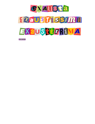 Exaustérrima
