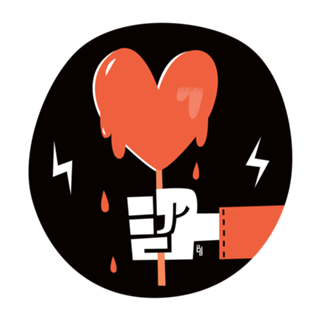Bloody Valentines Lollipop