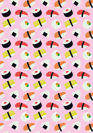 Sushi Pattern