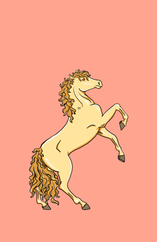 Cavalo de ouro