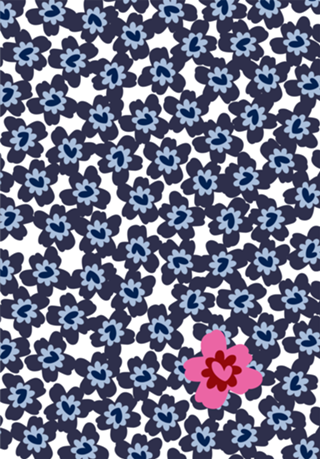 Flores da Gi blue