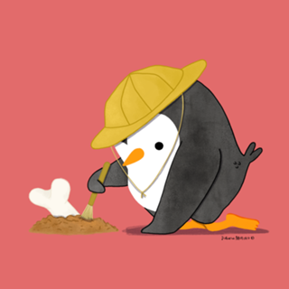 Pinguim Arqueólogo