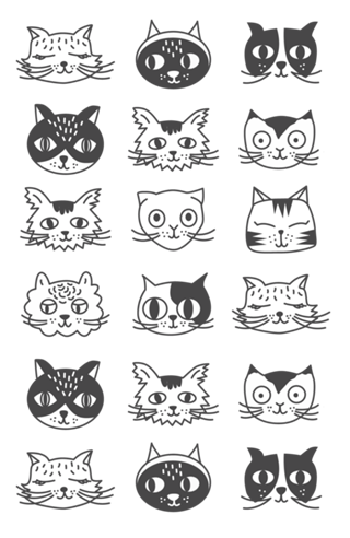 Cats Gray