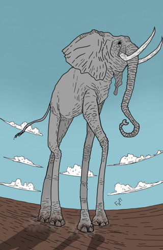 Elefante surreal