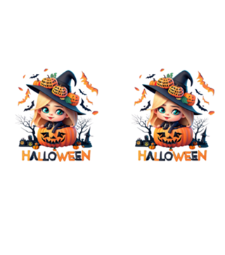 Bruxinha Do Halloween