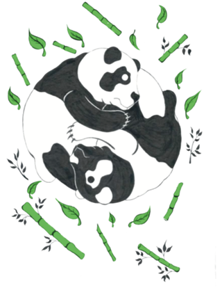 Panda Yin Yang