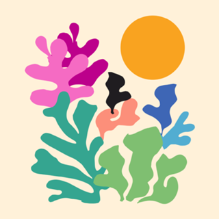 Lores Coloridas da Primavera Estilo Matisse