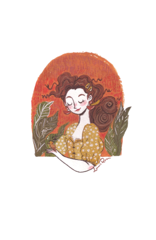Menina janela