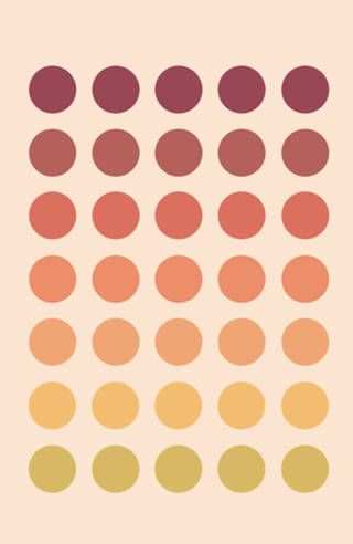 Dots sunset #1