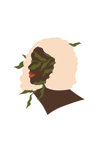 Coleção mulheres e plantas IV