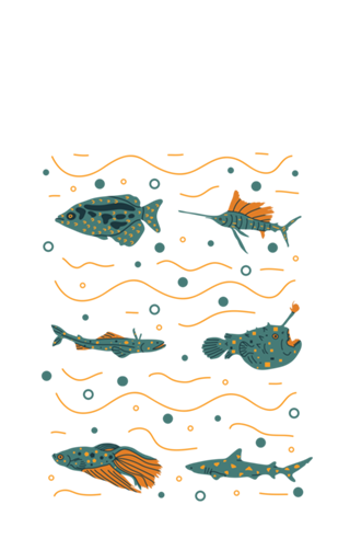 Peixes no Mar
