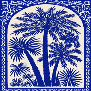 Azulejo de coqueiro
