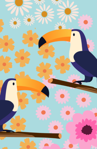 Tucano em Flor