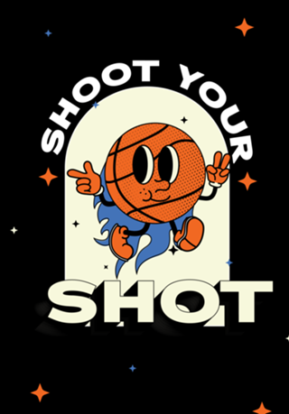 SHOOT YOUR SHOT VINTAGE🏀